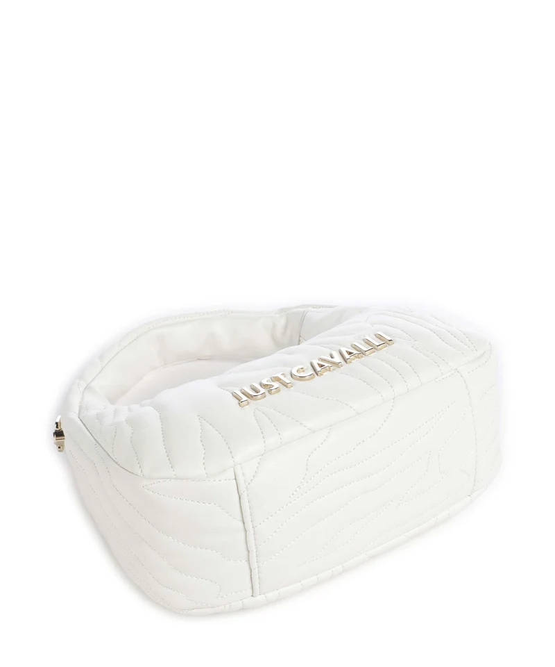 Just Cavalli Quilted Zebra Sac à main white