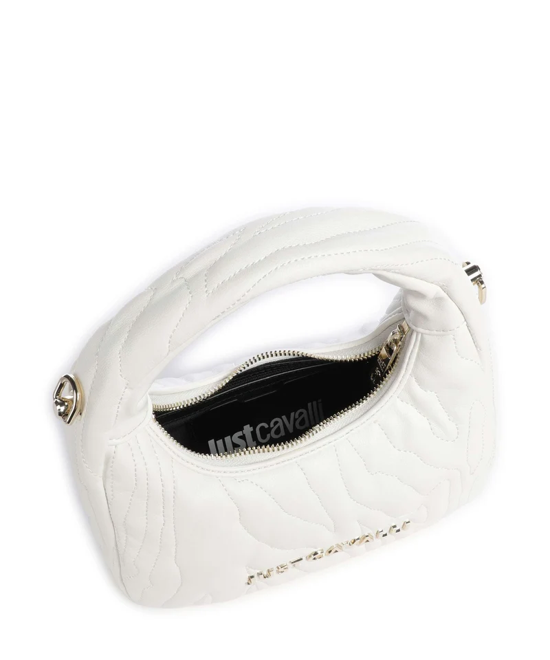 Just Cavalli Quilted Zebra Sac à main white