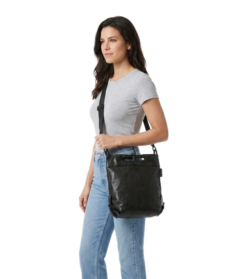 Aunts & Uncles Grandma's Luxury Club Mrs. Pancake Sac porté épaule jet black