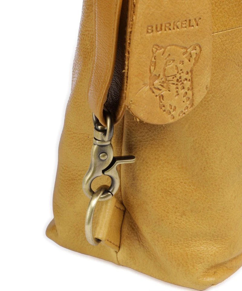 Burkely Natural Norah Sac à main porté dos yolk yellow