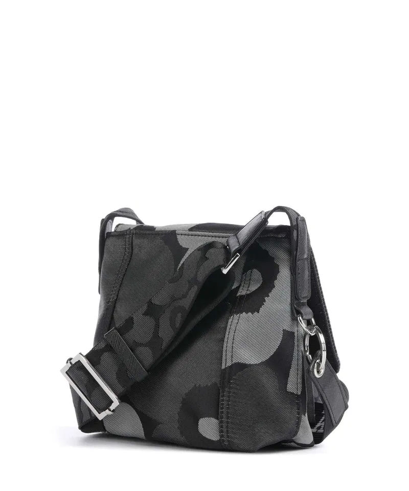 Marimekko Unikko Mini Sac bandoulière grey/dark grey/black