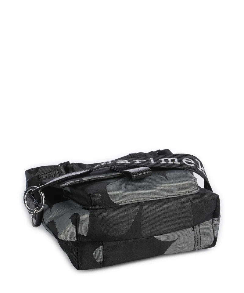 Marimekko Unikko Mini Sac bandoulière grey/dark grey/black