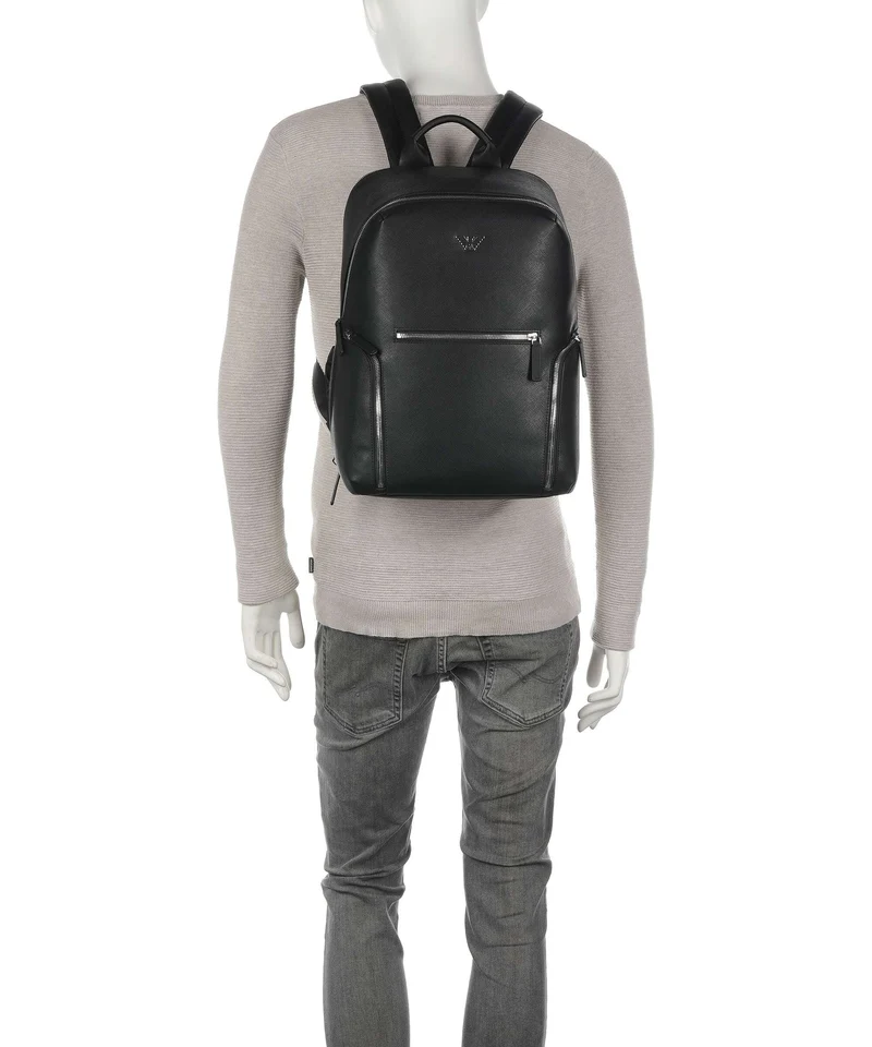 Emporio Armani Business Regenerated Sac à dos black