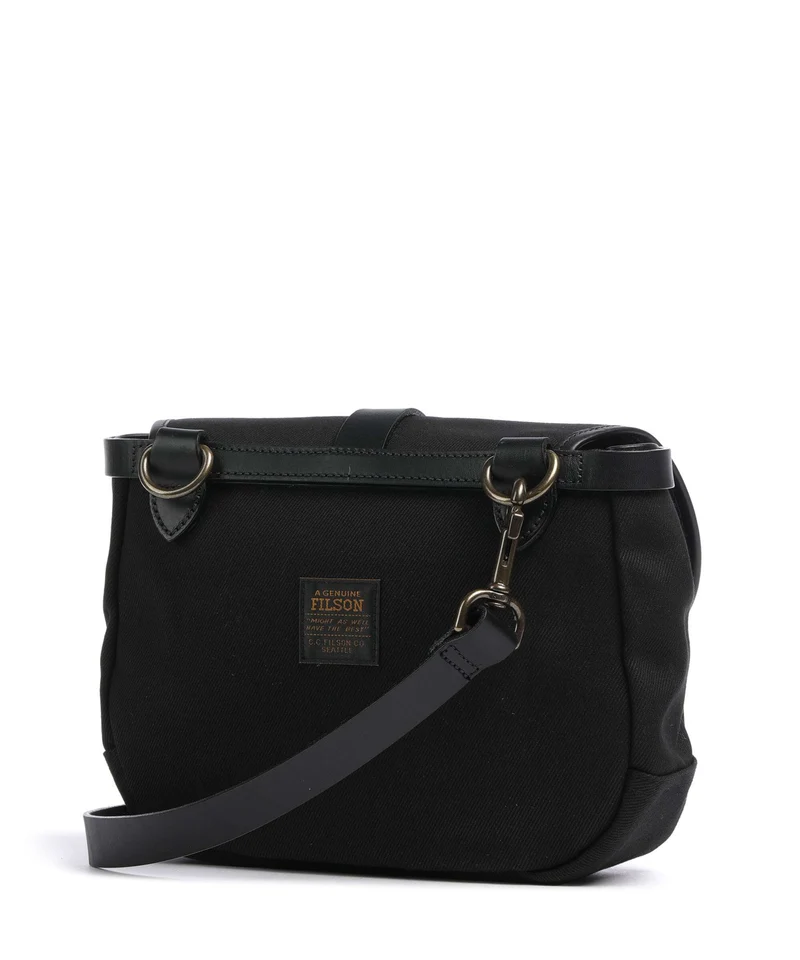 Filson Rugged Twill Sac bandoulière black