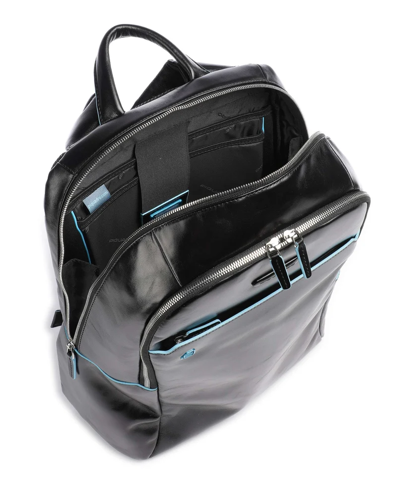 Piquadro Blue Square Sac à dos d'ordinateur nero
