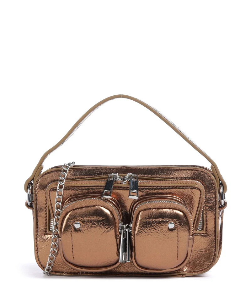 Núnoo Recycled Cool Helena Sac bandoulière bronze