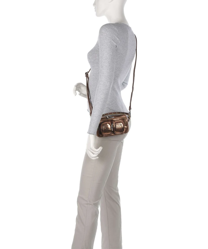 Núnoo Recycled Cool Helena Sac bandoulière bronze