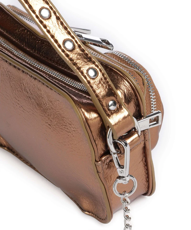 Núnoo Recycled Cool Helena Sac bandoulière bronze