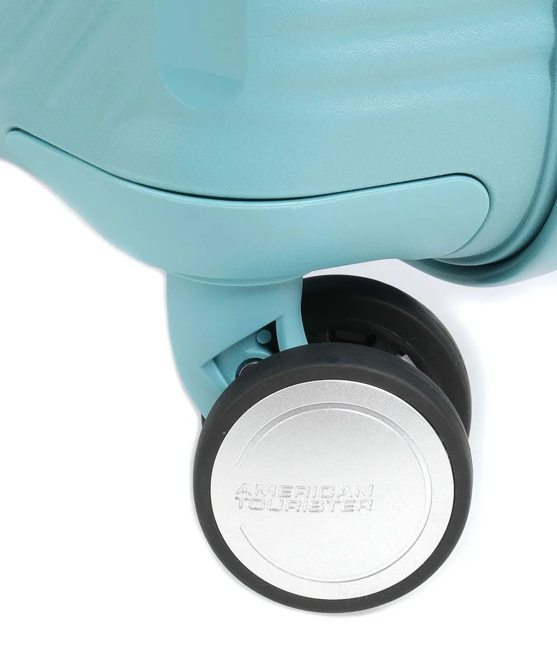 American Tourister Soundbox Valise 4 roues turquoise tonic