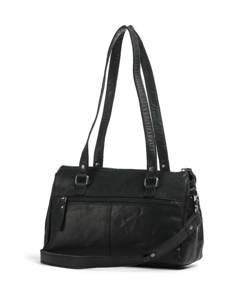 Spikes & Sparrow Bronco Jeannine Sac porté épaule black