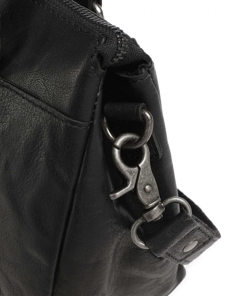 Spikes & Sparrow Bronco Jeannine Sac porté épaule black