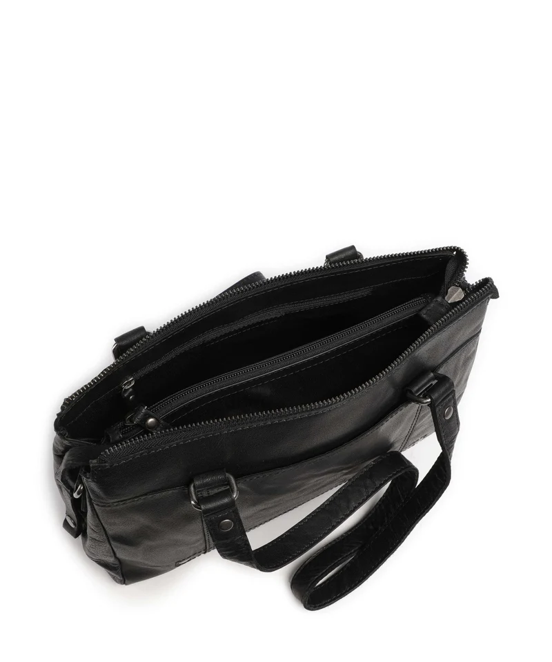 Spikes & Sparrow Bronco Jeannine Sac porté épaule black