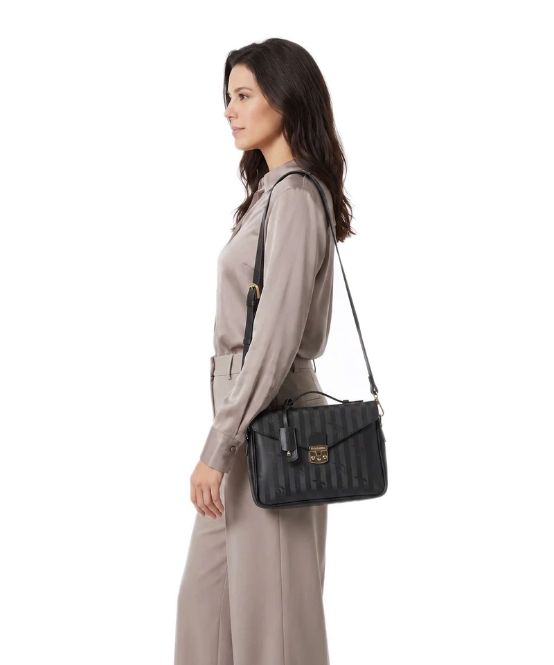 Maison Mollerus Vinerus Marly Sac bandoulière black