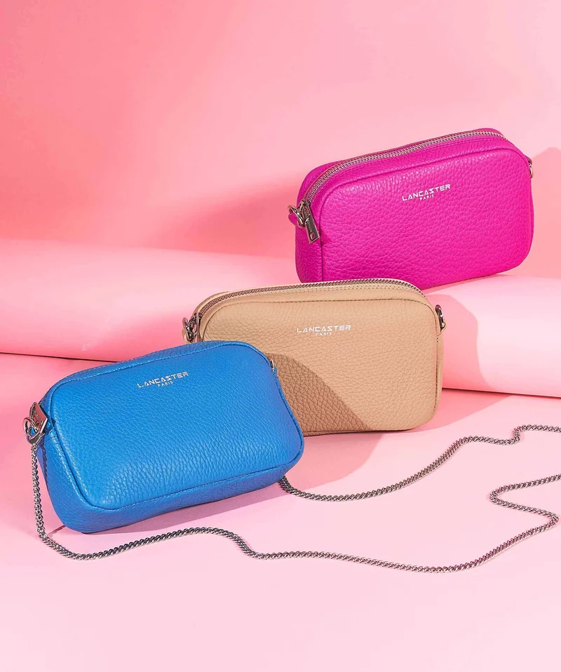 Lancaster Studio Mimi Sac bandoulière bleuazur