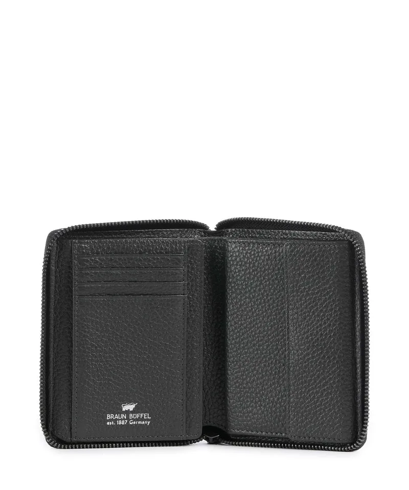 Braun Büffel Theo Portefeuille dark grey