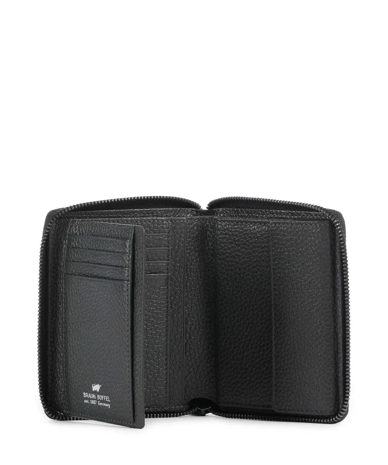 Braun Büffel Theo Portefeuille dark grey