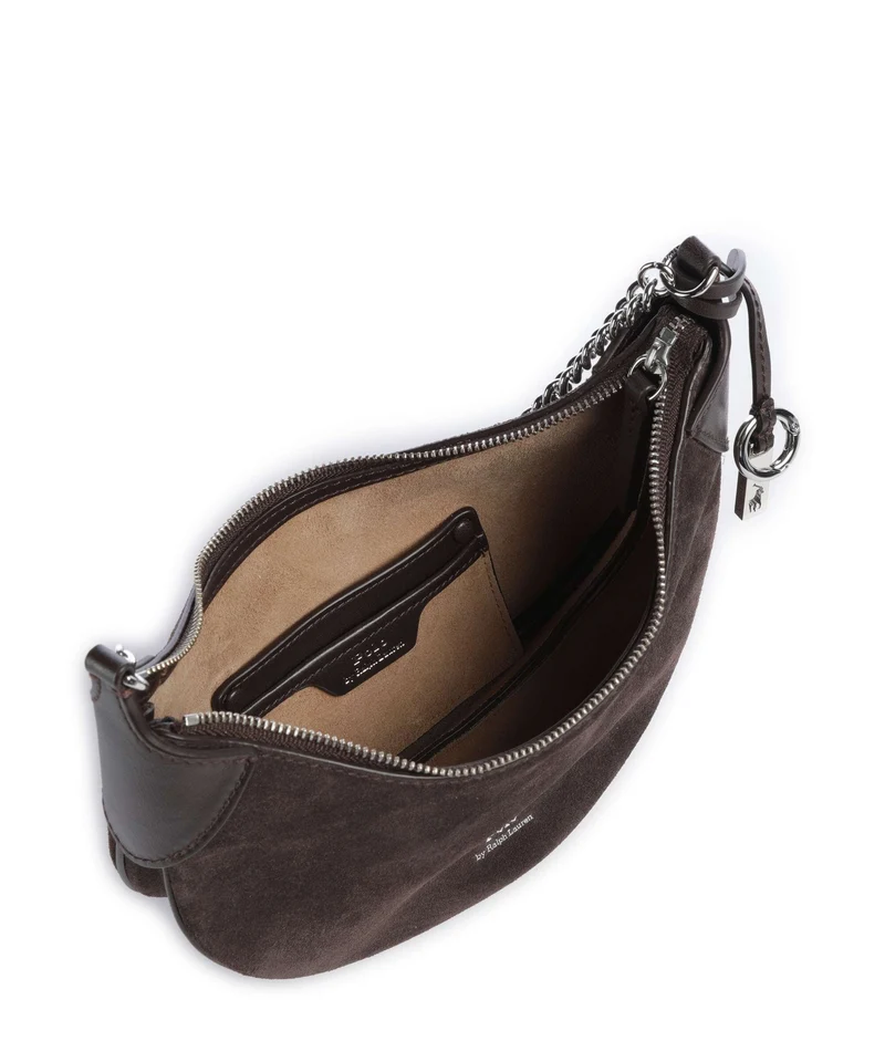 Polo Ralph Lauren ID Collection Mini Chain Sac porté épaule chocolate/tobacco