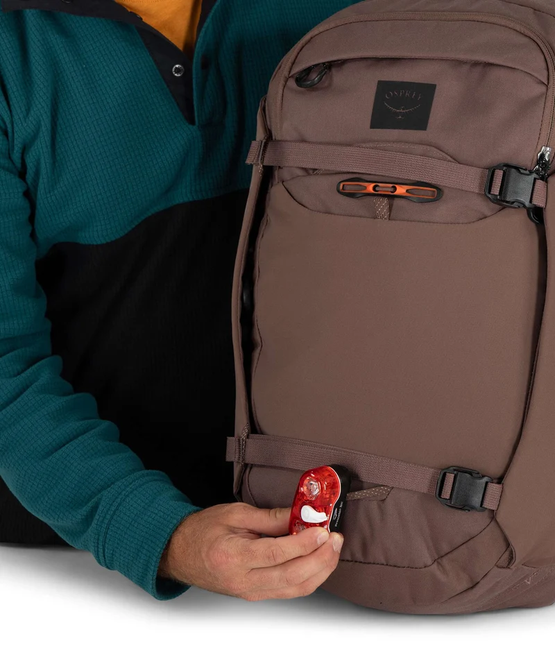 Osprey Metron 24 Sac à dos de randonnée magma brown/goby orange