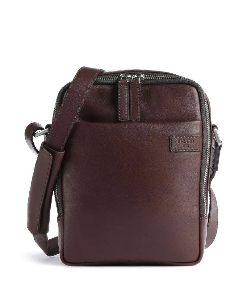 Picard Relaxed Sac bandoulière whisky