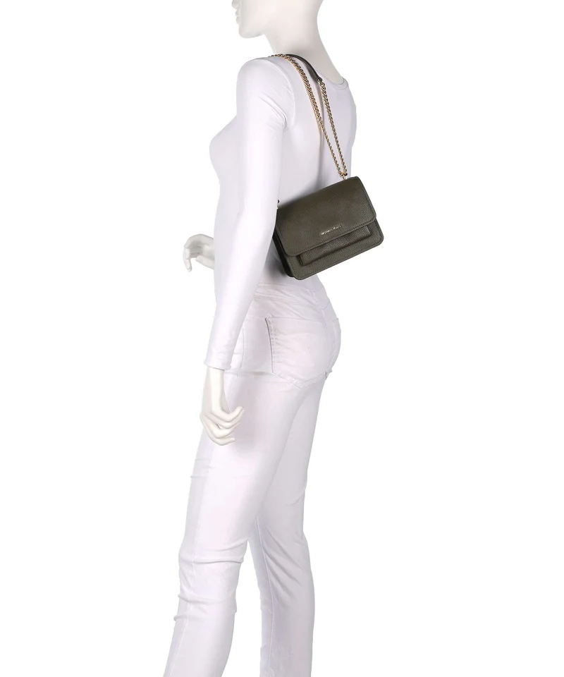 Michael Kors Claire Small Sac porté épaule ivy