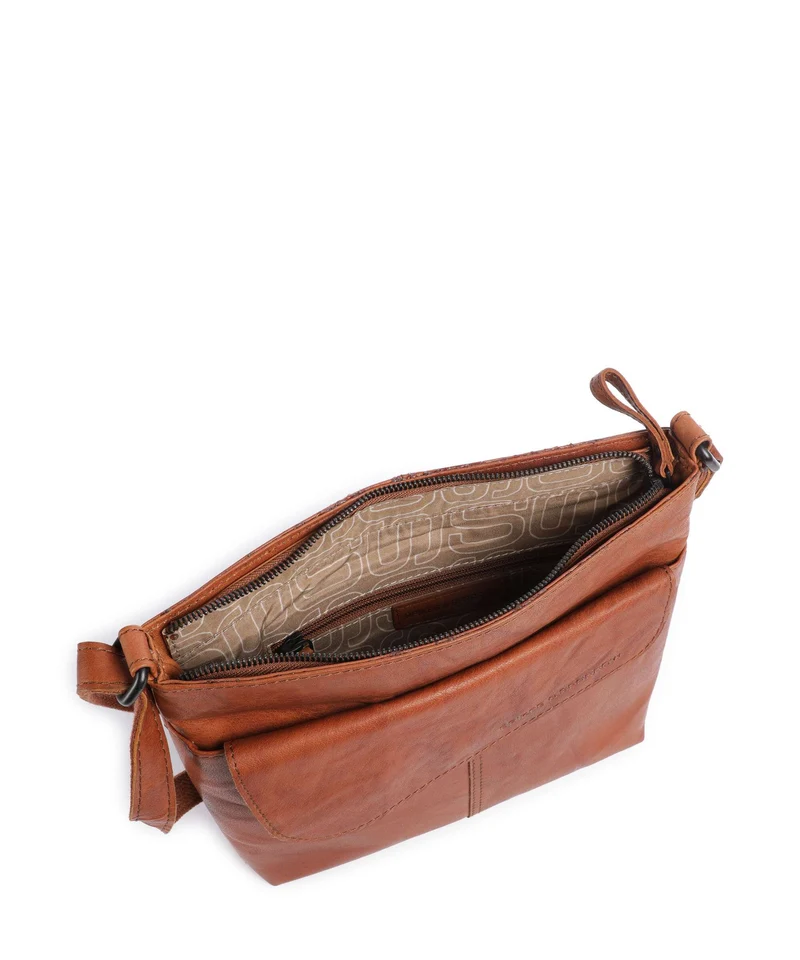 Spikes & Sparrow Bronco Madoline Sac bandoulière brandy