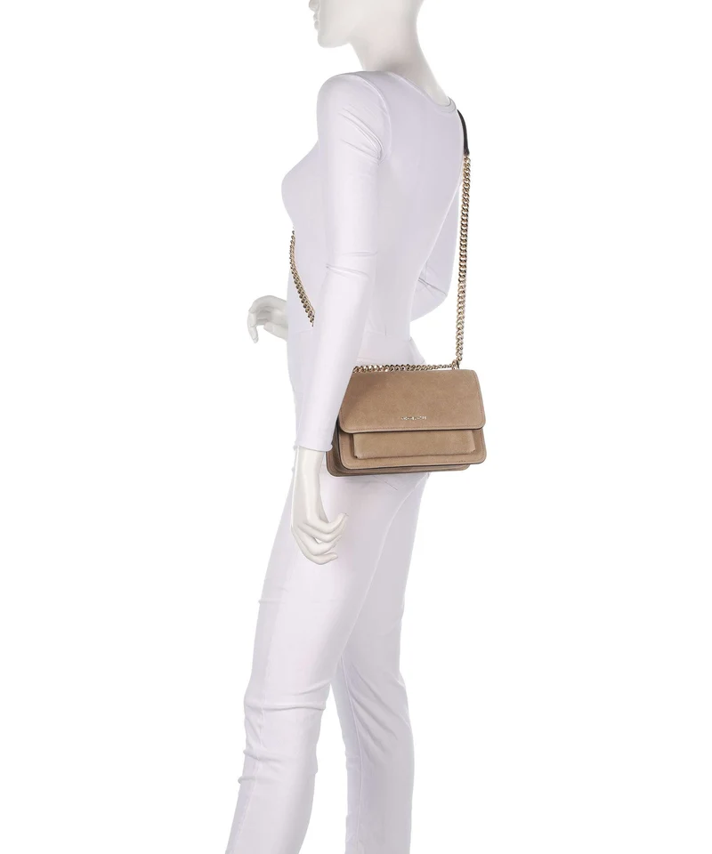 Michael Kors Claire Large Sac porté épaule husk