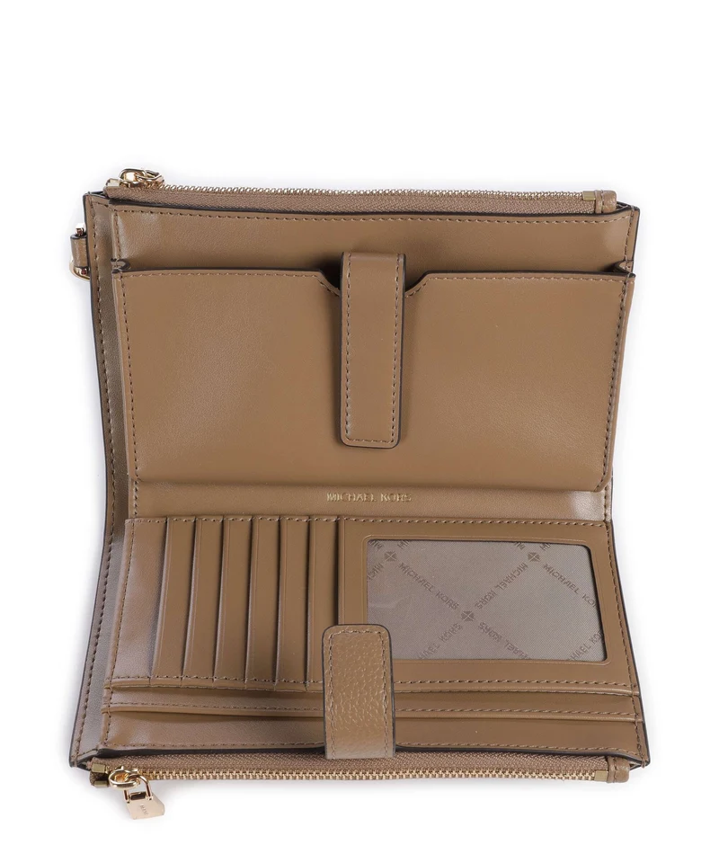 Michael Kors Jet Set Portefeuille husk