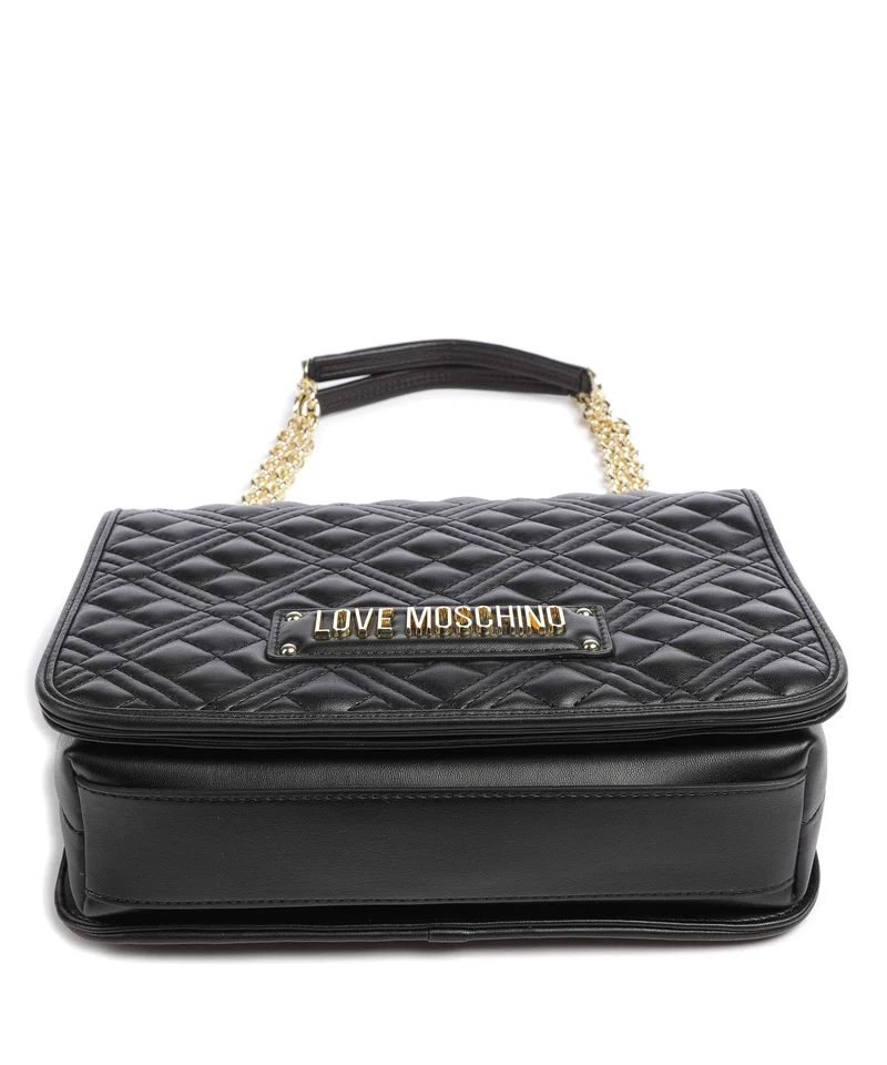 Love Moschino Quilted Sac porté épaule nero
