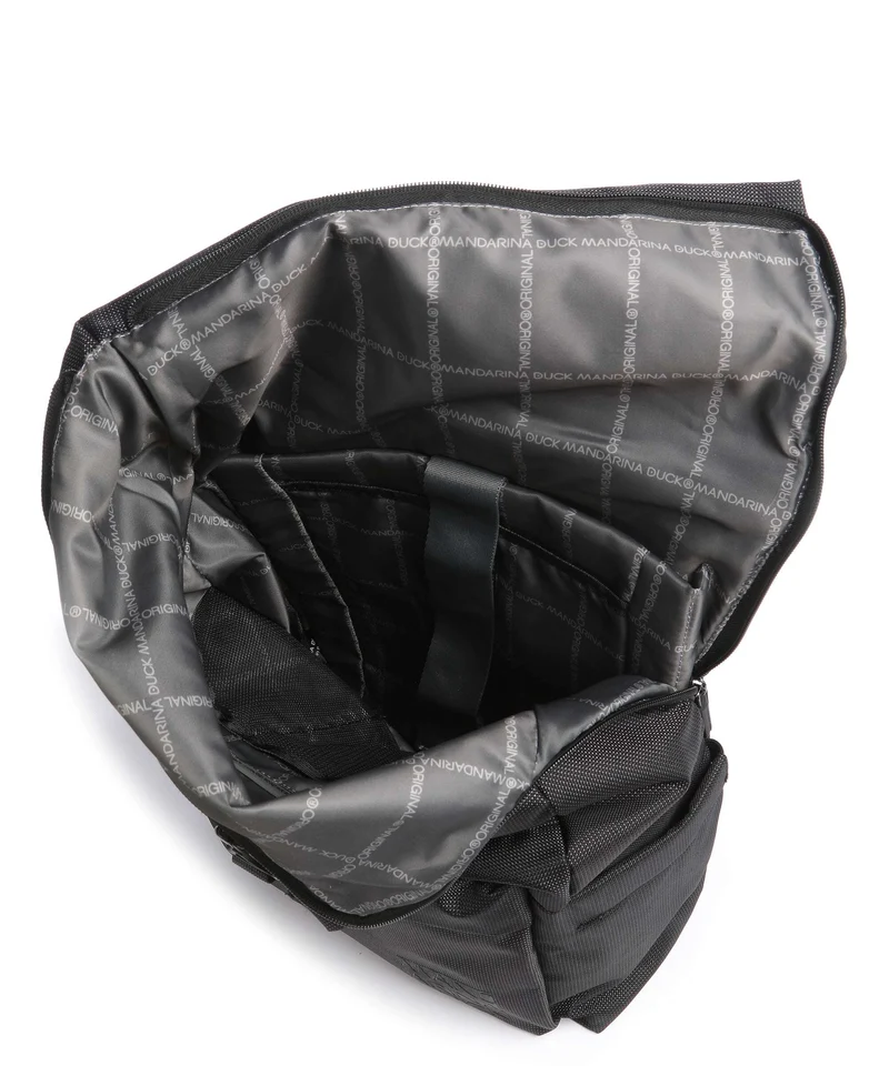Mandarina Duck District Sac à dos roll-top black ink