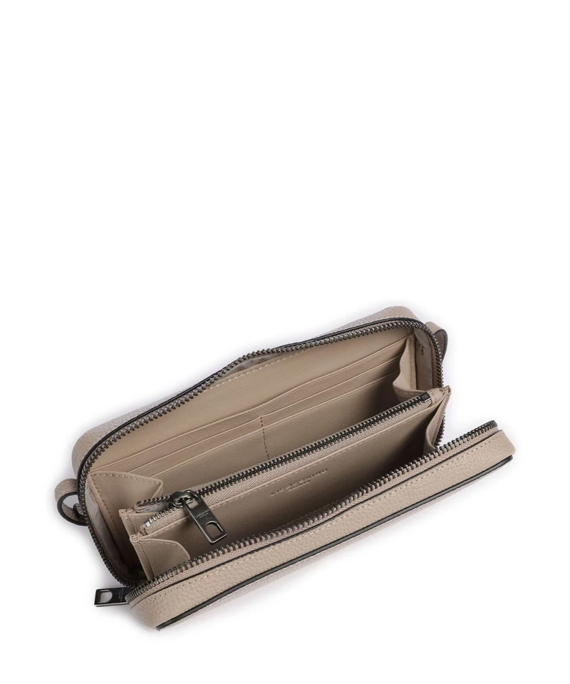 Liebeskind Lou Small Pebble XS Portefeuille stone