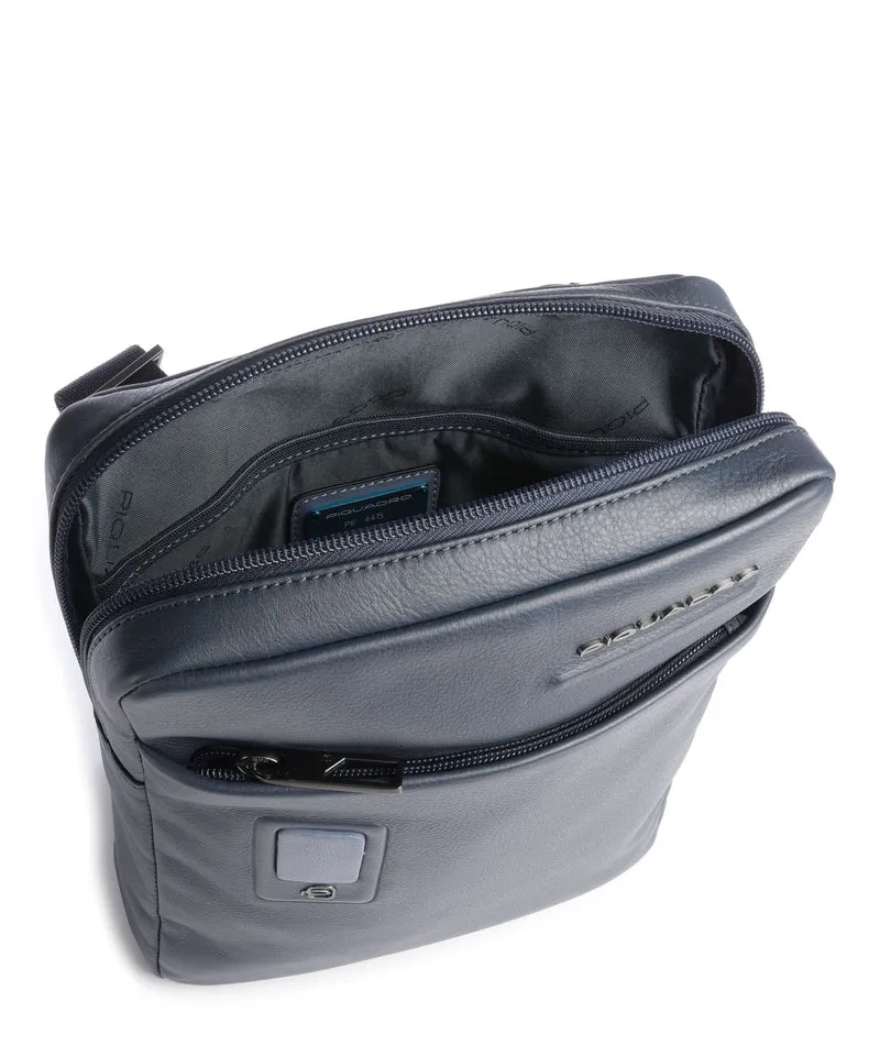 Piquadro Akron Sac bandoulière blue