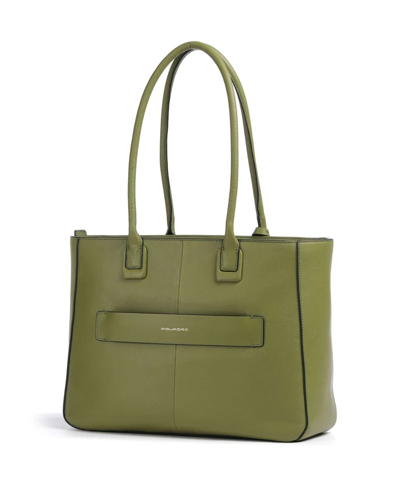 Piquadro Nevet Cabas green