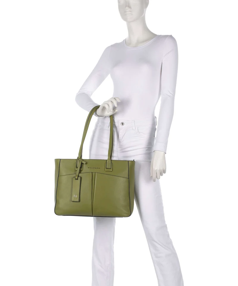 Piquadro Nevet Cabas green