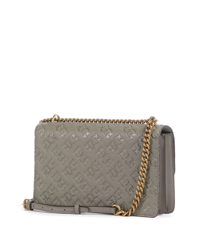 Pinko Love One Classic Sac porté épaule noce/antique gold