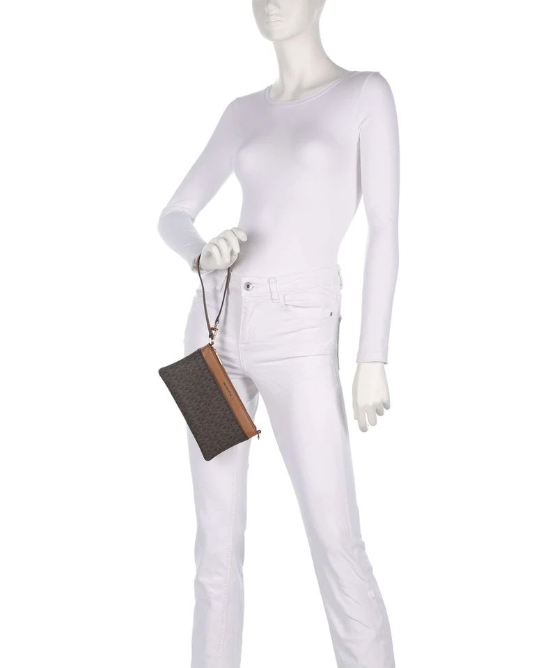 Michael Kors Jet Set Sac porté épaule brown/acorn
