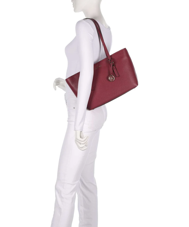 Michael Kors Quinn Medium Cabas mulberry