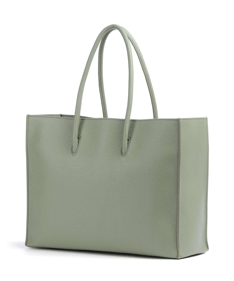 Coccinelle Myrtha Maxi Logo Cabas greenery