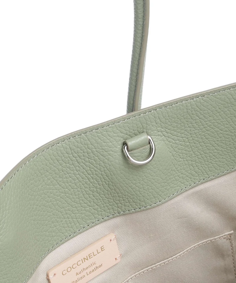 Coccinelle Myrtha Maxi Logo Cabas greenery