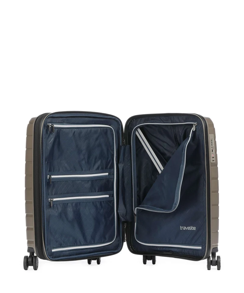 Travelite Air Base Valise 4 roues champagner