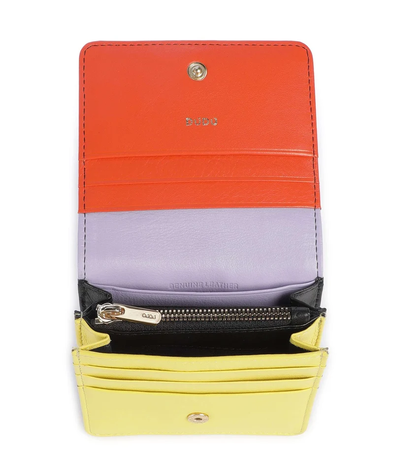 DuDu Bags Flores Portefeuille black pop