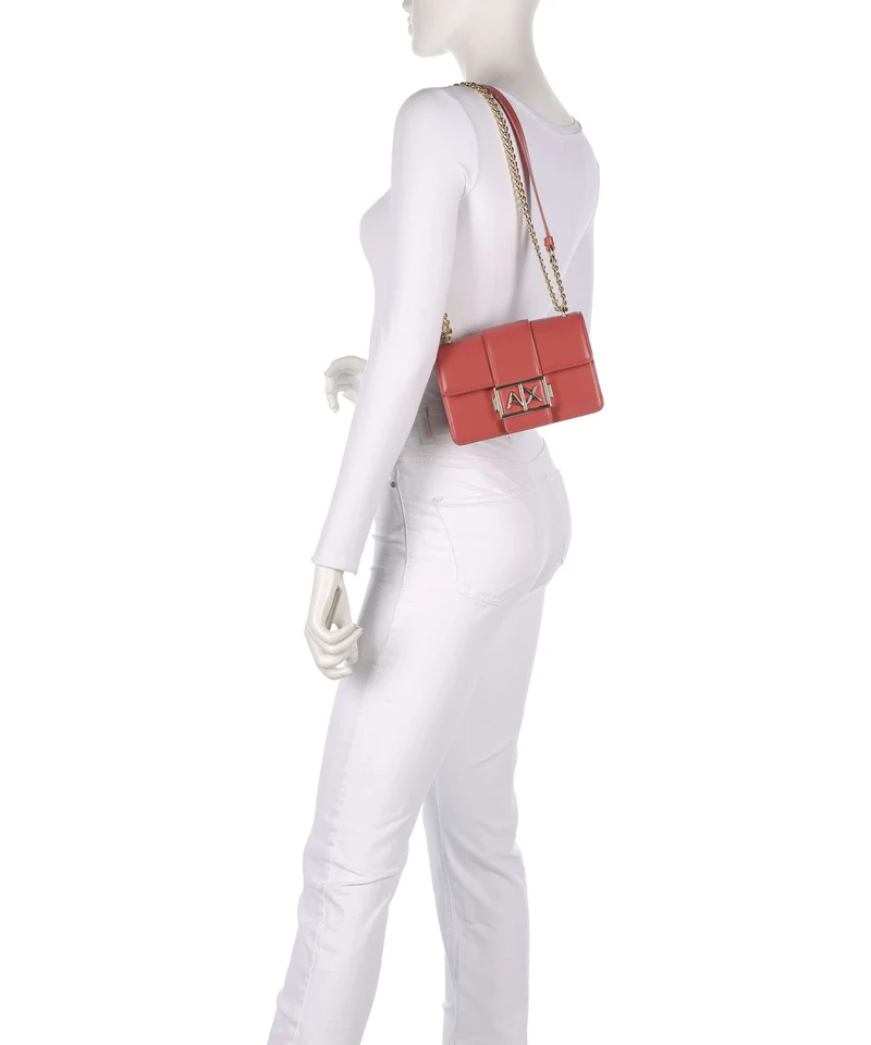 Armani Exchange Wonder S Sac porté épaule hot sauce