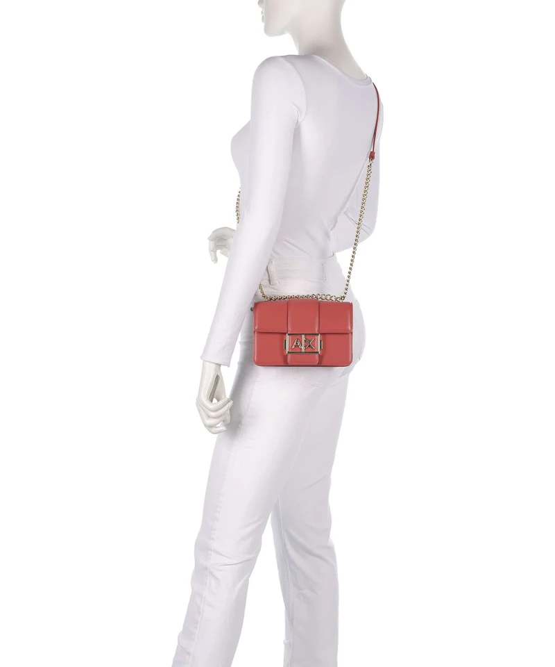 Armani Exchange Wonder S Sac porté épaule hot sauce