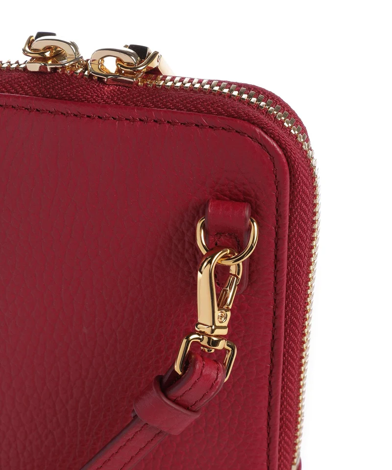 Coccinelle Flor Pochette telephone sangria