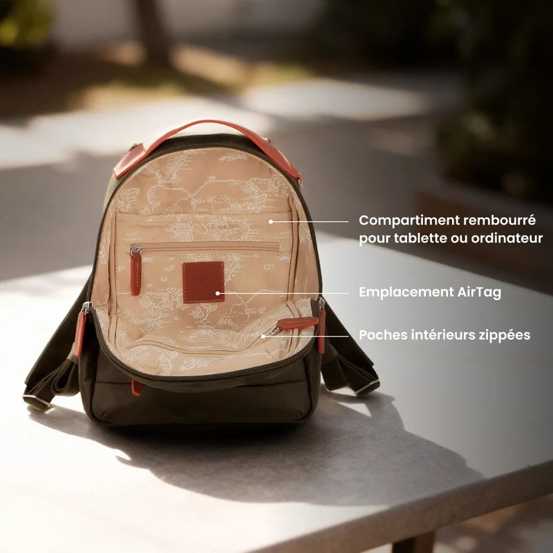 Sac à dos borne L – Uppsala Jump | Compartiment PC 15"