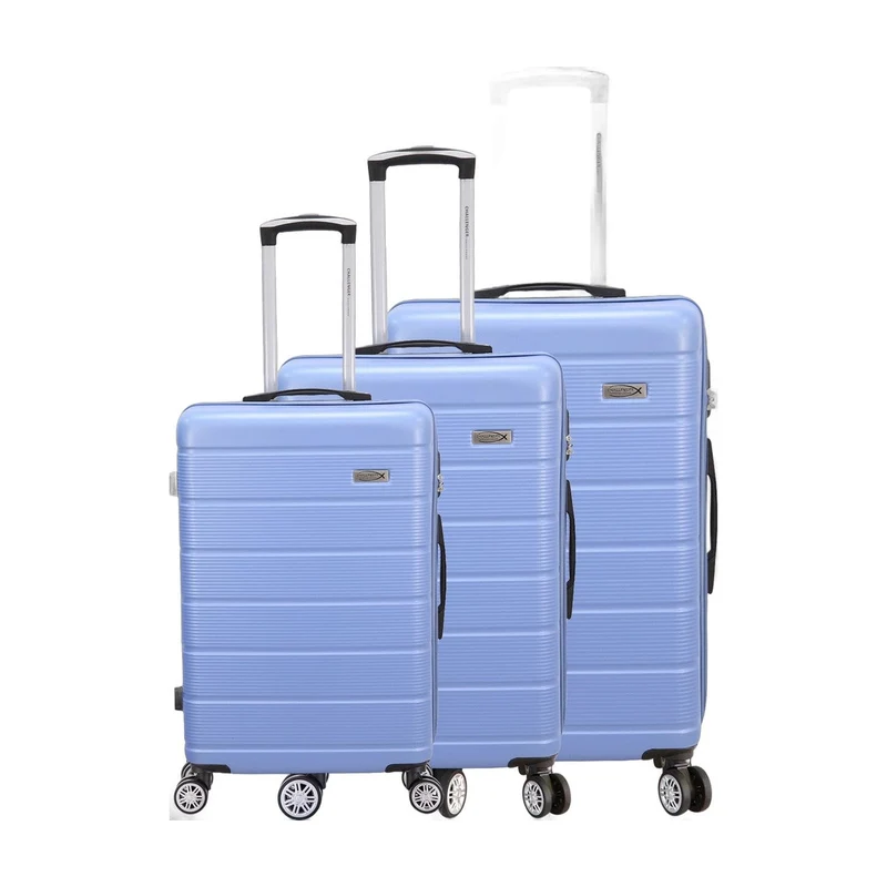 Set de 3 valises - Bordeaux - ABS