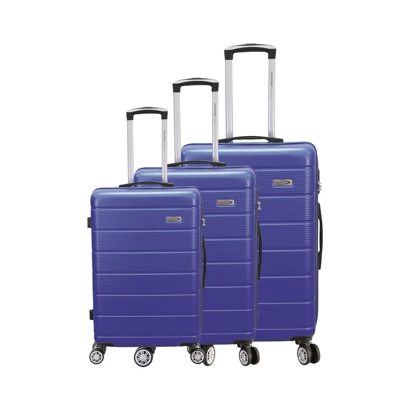 Set de 3 valises - Bordeaux - ABS