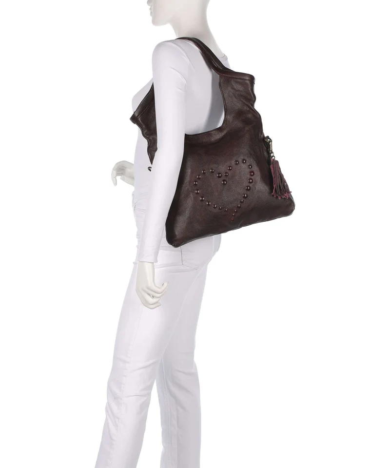 Taschendieb Wien Herzoggasse 3 Sac porté épaule mokka