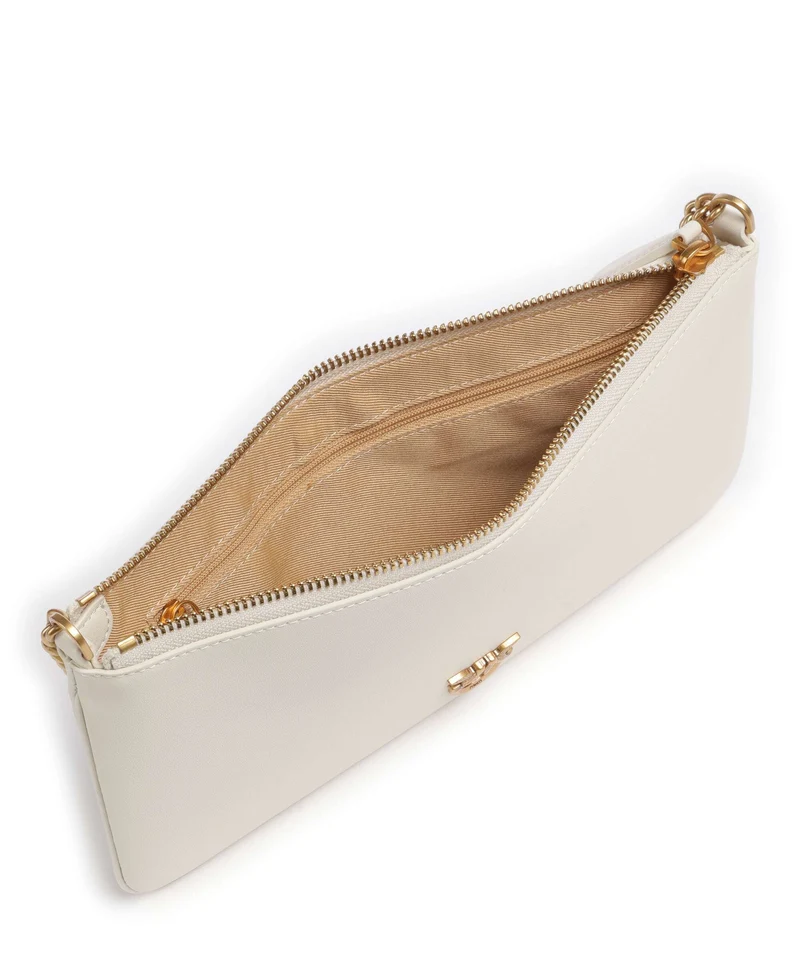 Pinko Flat Horizontal Sac porté épaule bianco seta/antique gold