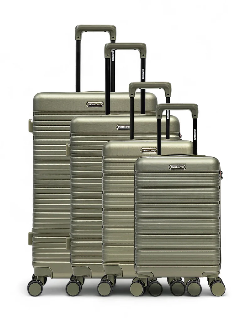 Set de 4 Valises Rigides LUGANO-O