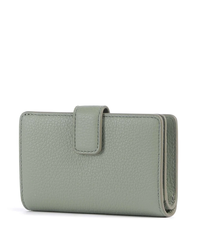 Coccinelle Metallic Soft Portefeuille greenery